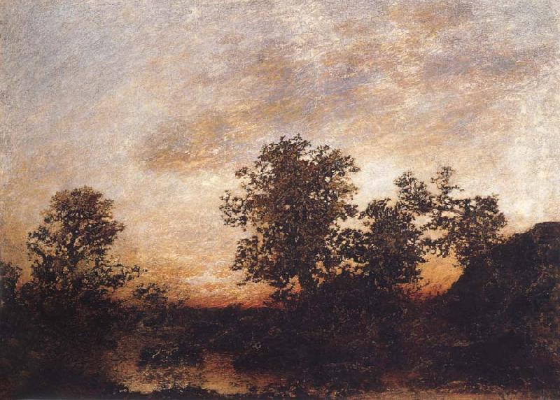 Ralph Blakelock After sundown china oil painting image